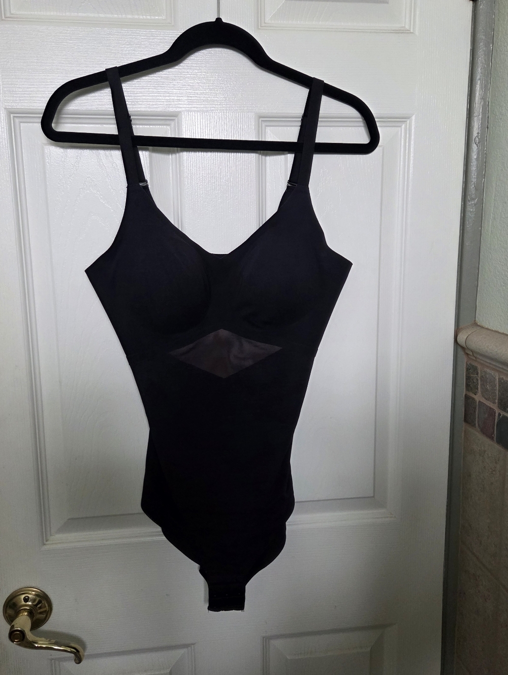 Honeylove Cami Seamless Black Shapewear Bodysuit - Women Intimates Size Medium - Picture 8 of 13